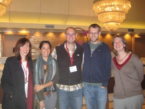some UA anthro grad students at AAA2012